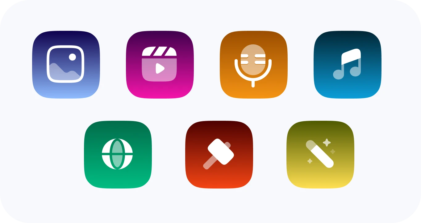 Supports multiple media types