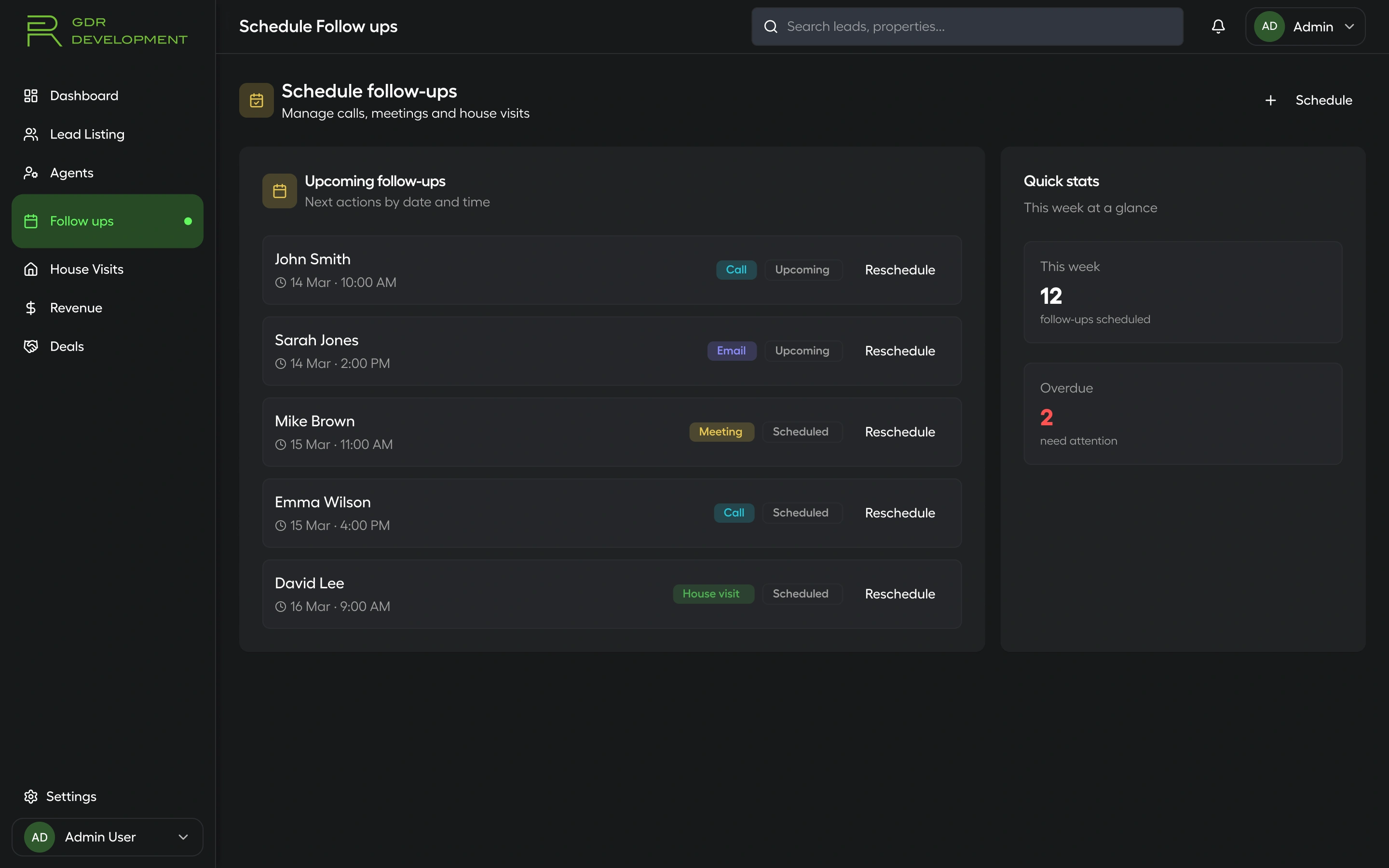 CRM follow ups image