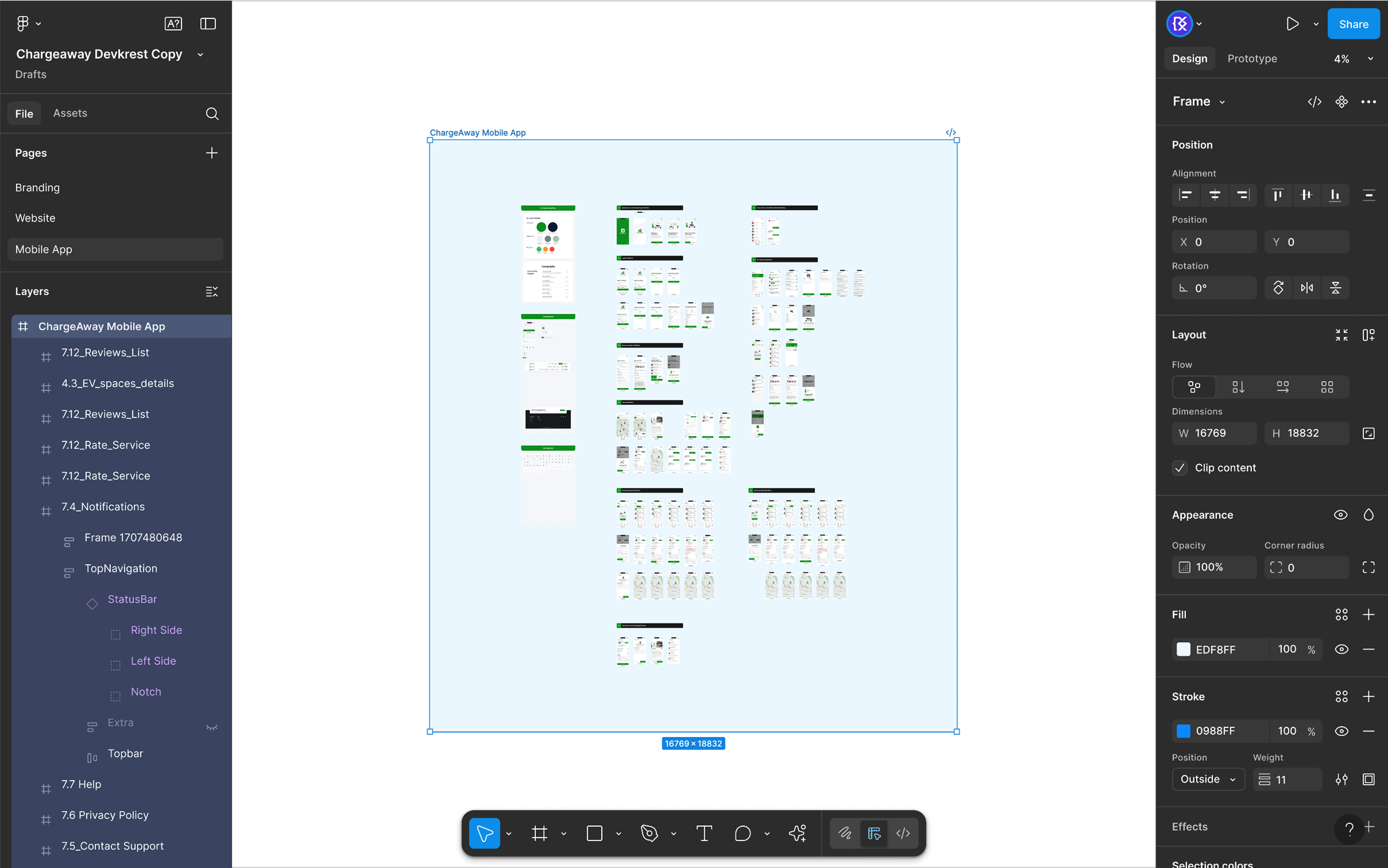 Mobile Figma Design