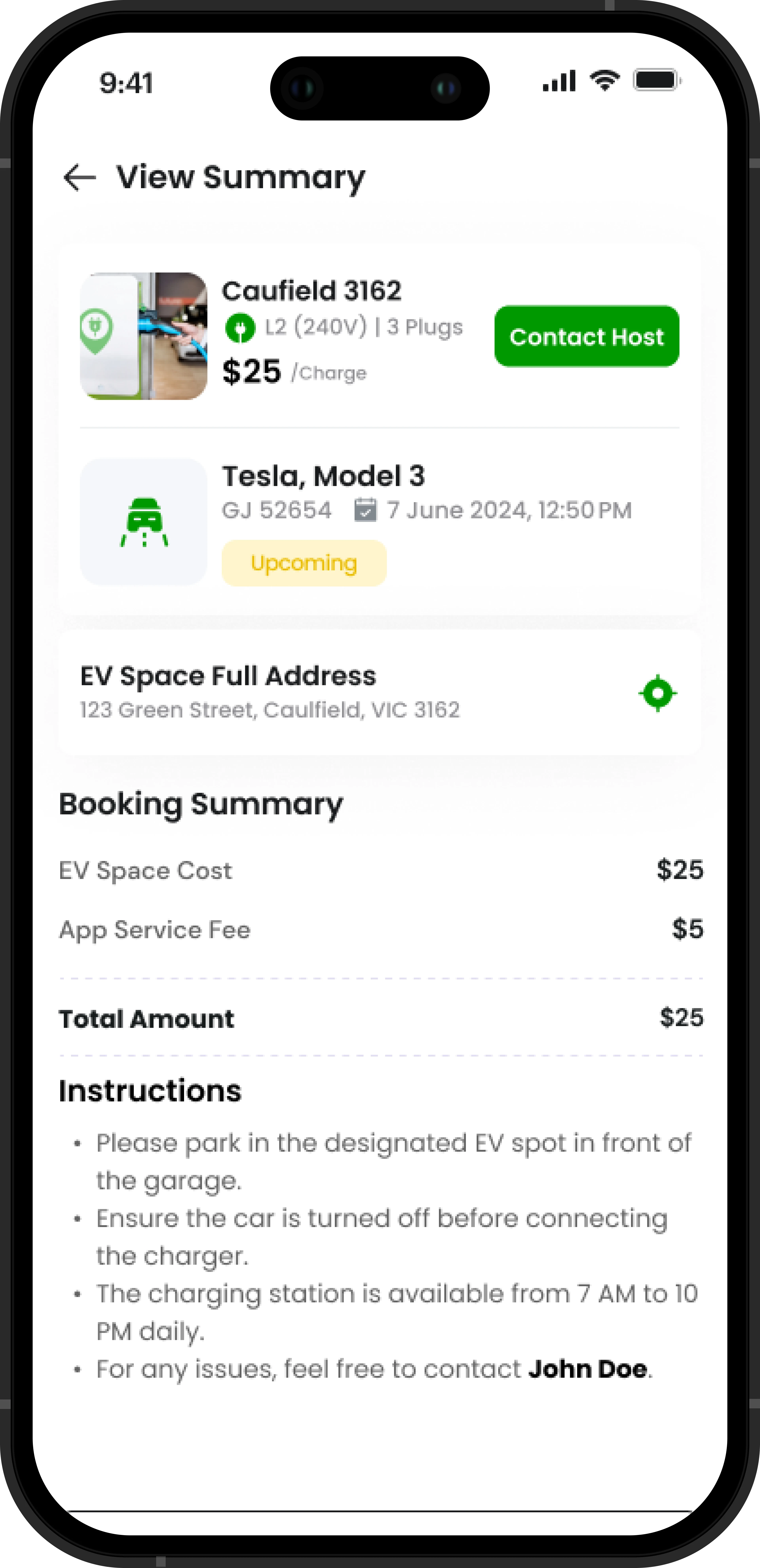 Summary Screen