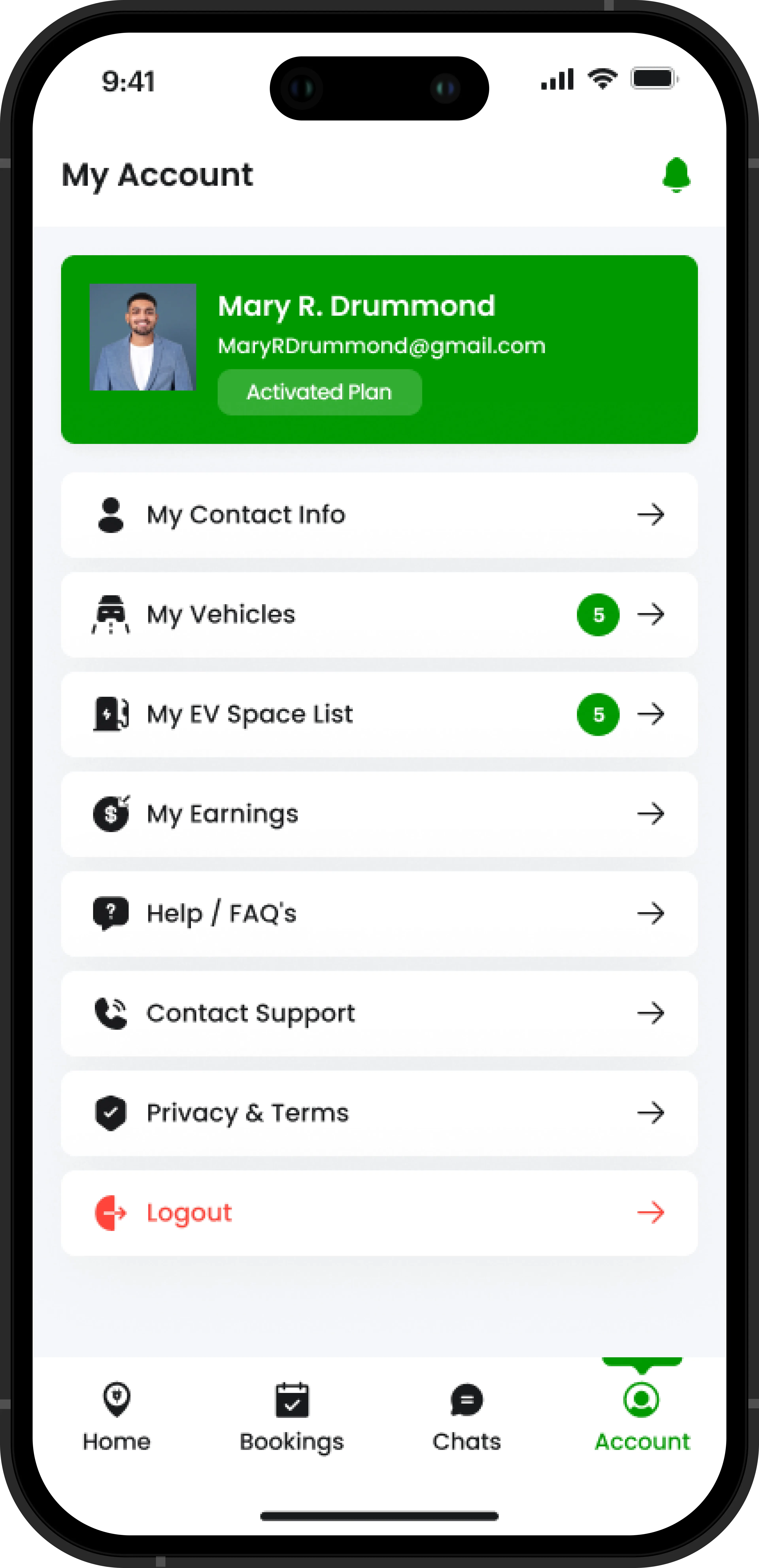 Profile Screen 1