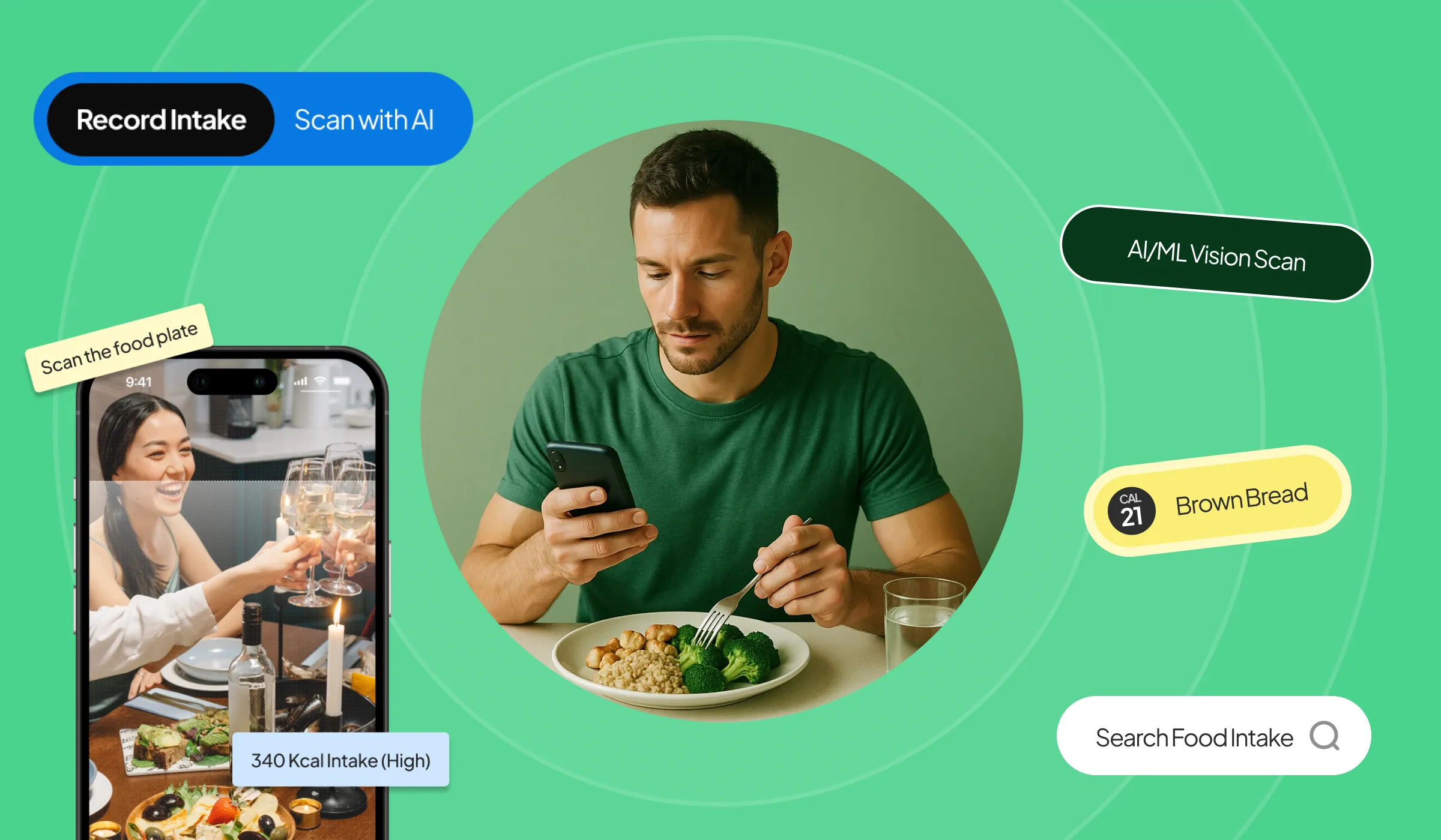 Lower6 — Vision AI Food Recognition & Health Tracking App Cover