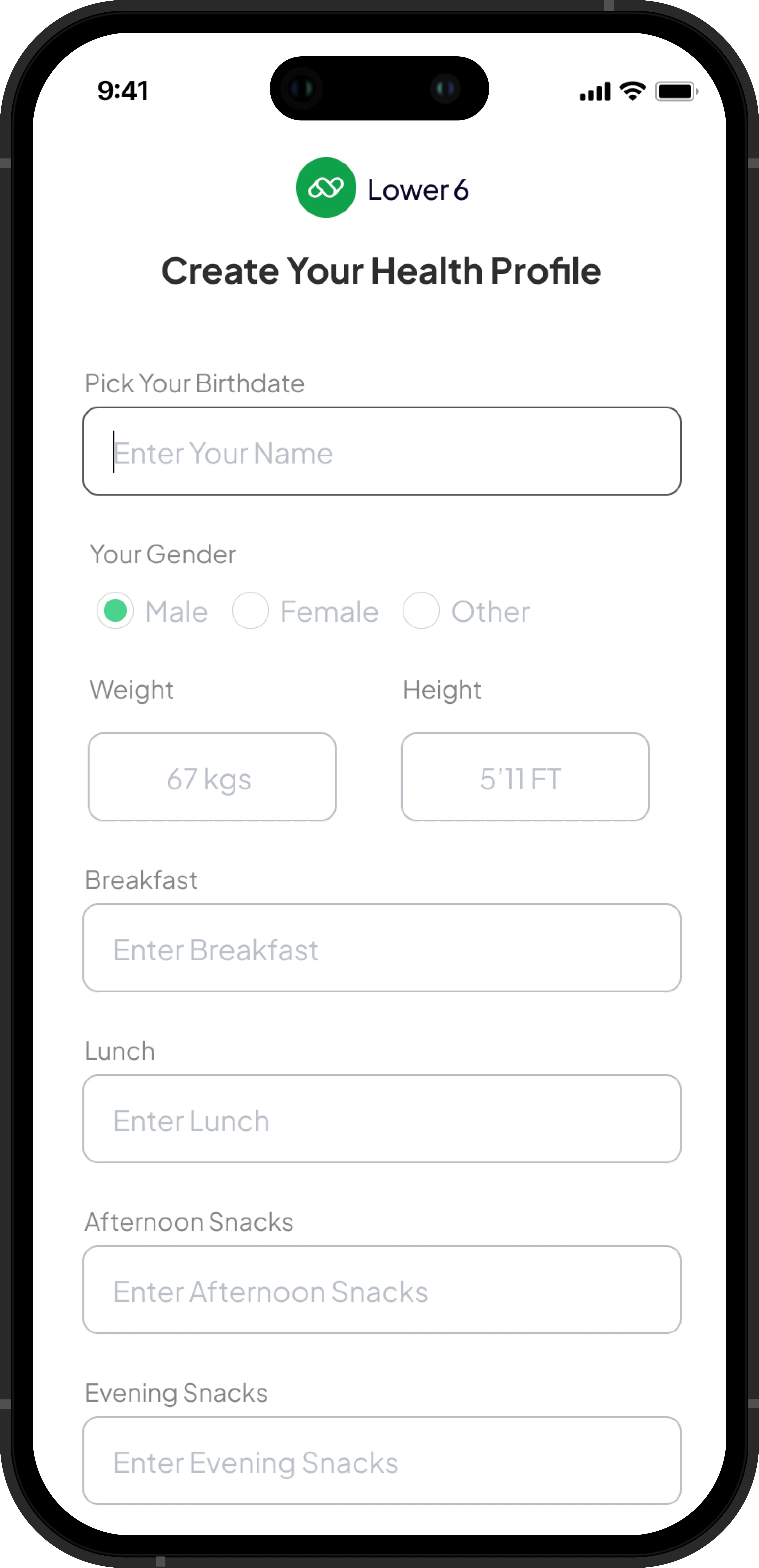 Lower6 App Screen 5